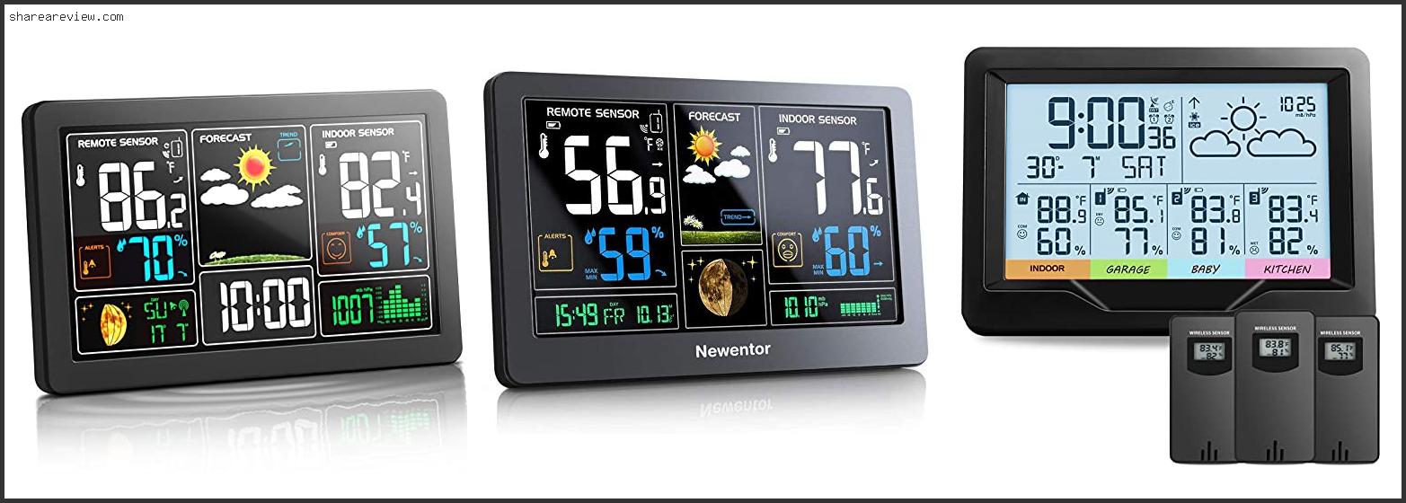 Top 10 Best Atomic Clock Weather Station Reviews & Buying Guide In 2022
