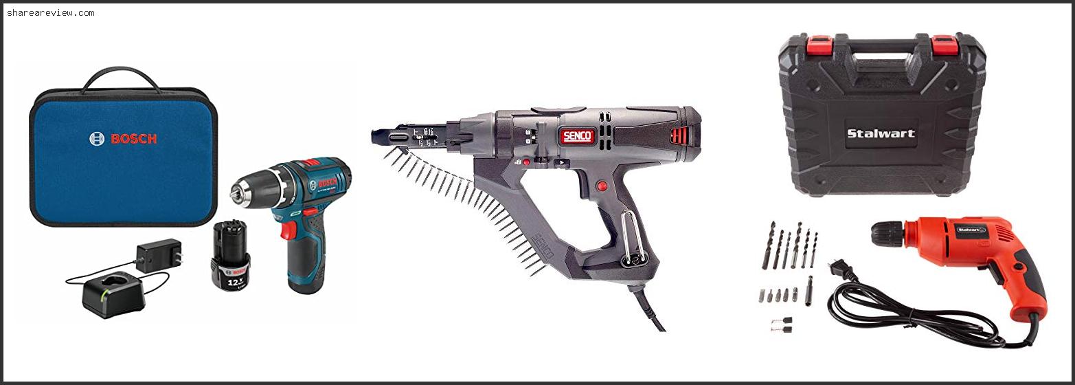 Top 10 Best Corded Screwdriver Reviews & Buying Guide In 2022