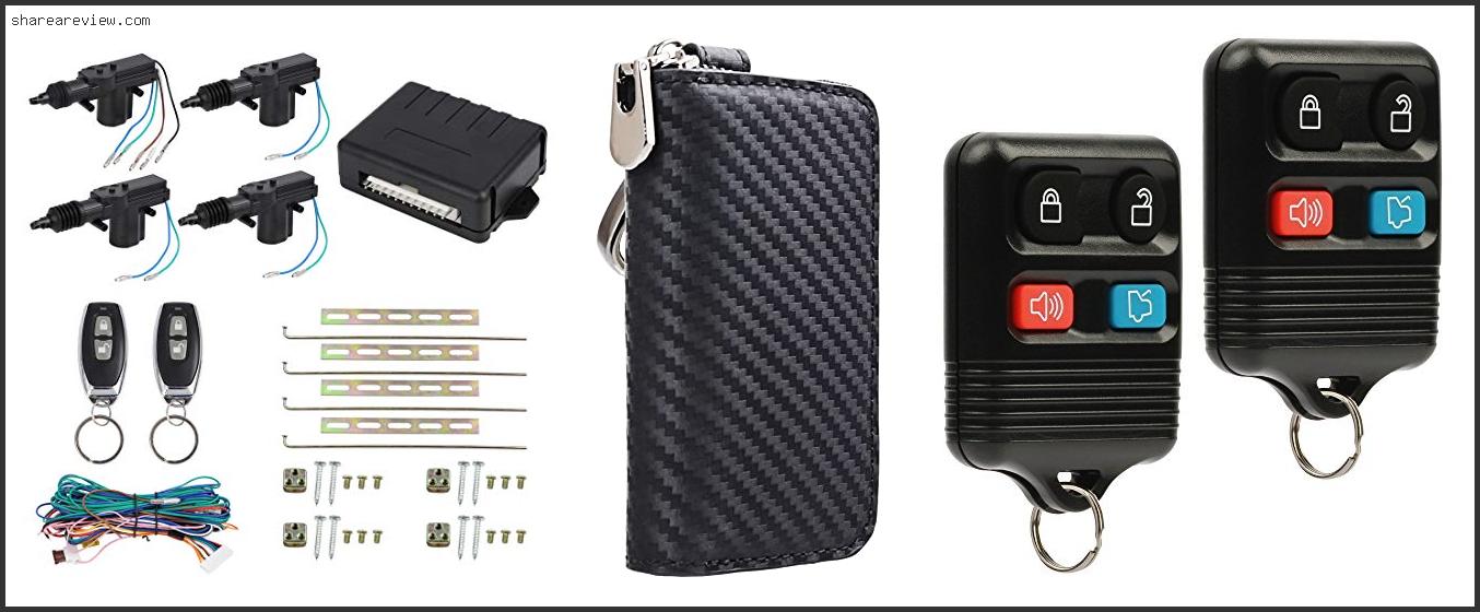 Top 10 Best Keyless Entry Car Reviews & Buying Guide In 2022