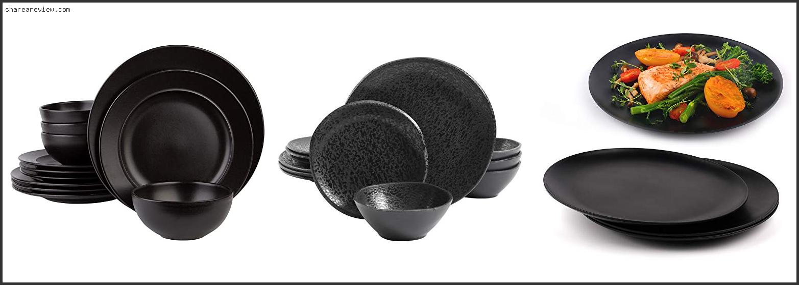 Top 10 Best Matte Black Dinnerware Reviews & Buying Guide In 2022