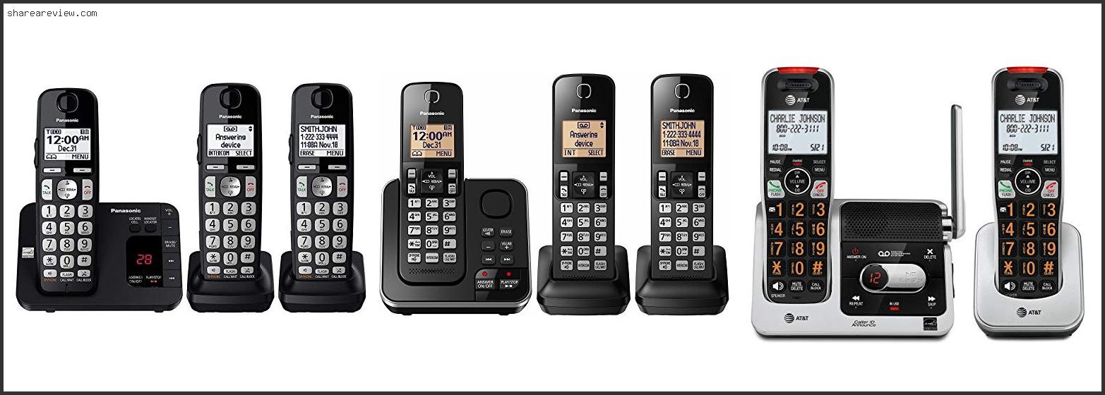 Top 10 Best Digital Cordless Phones Reviews & Buying Guide In 2022