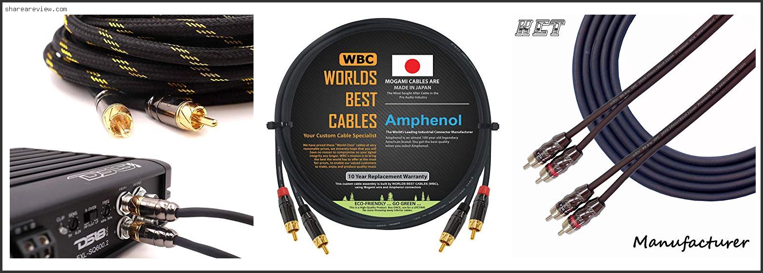 Top 10 Best Rca Interconnects For The Money Reviews & Buying Guide In 2022