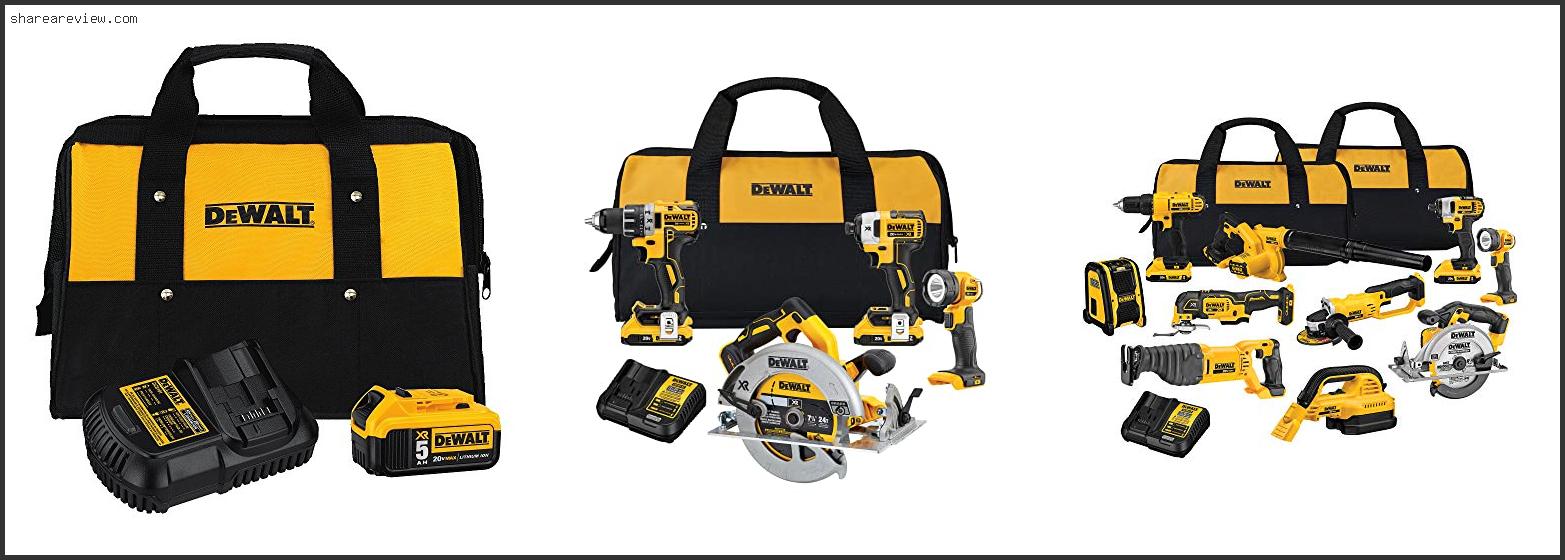 Top 10 Best Dewalt 20v Combo Kit Reviews & Buying Guide In 2022