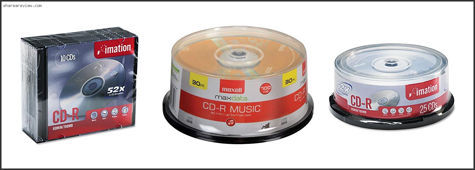 Top 10 Best Recordable Cds For Music Reviews & Buying Guide In 2022