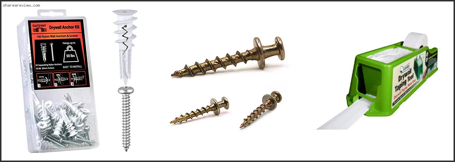 Top 10 Best Drywall Screws To Use Reviews & Buying Guide In 2022