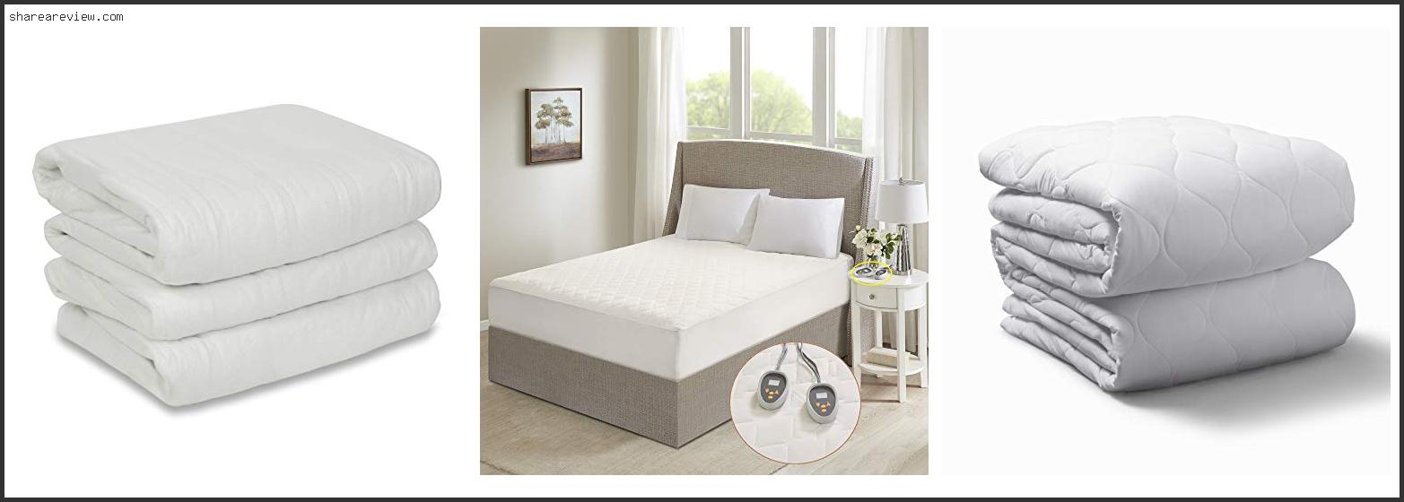 best heated mattress pad queen dual control