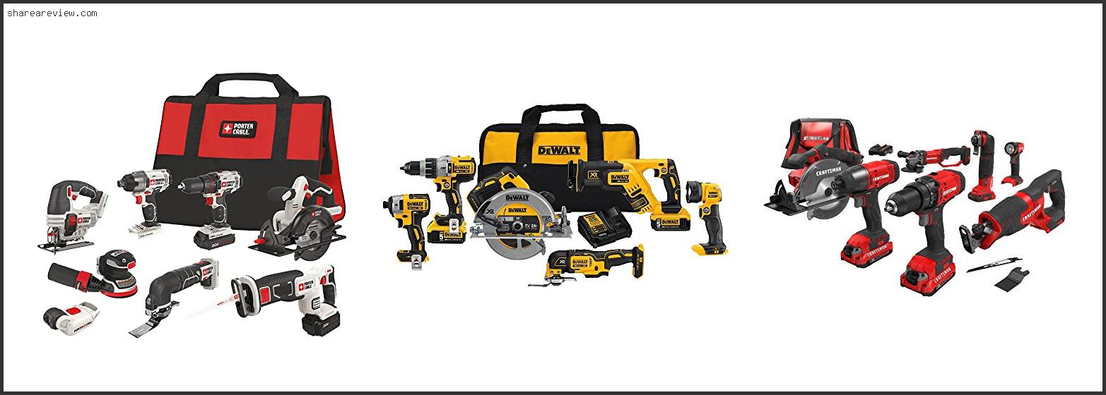 Top 10 Best Power Tool Combo Kit Reviews & Buying Guide In 2022