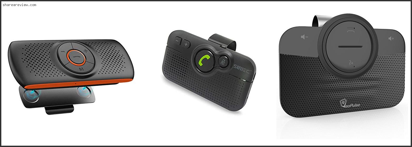 Top 10 Best Hands Free Speaker For Cell Phone Reviews & Buying Guide In 2022