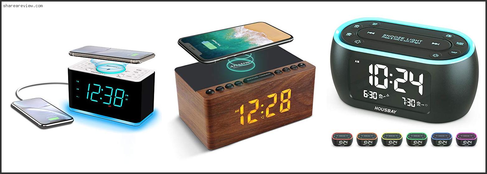 Top 10 Best Alarm Clock Radio Reviews & Buying Guide In 2022