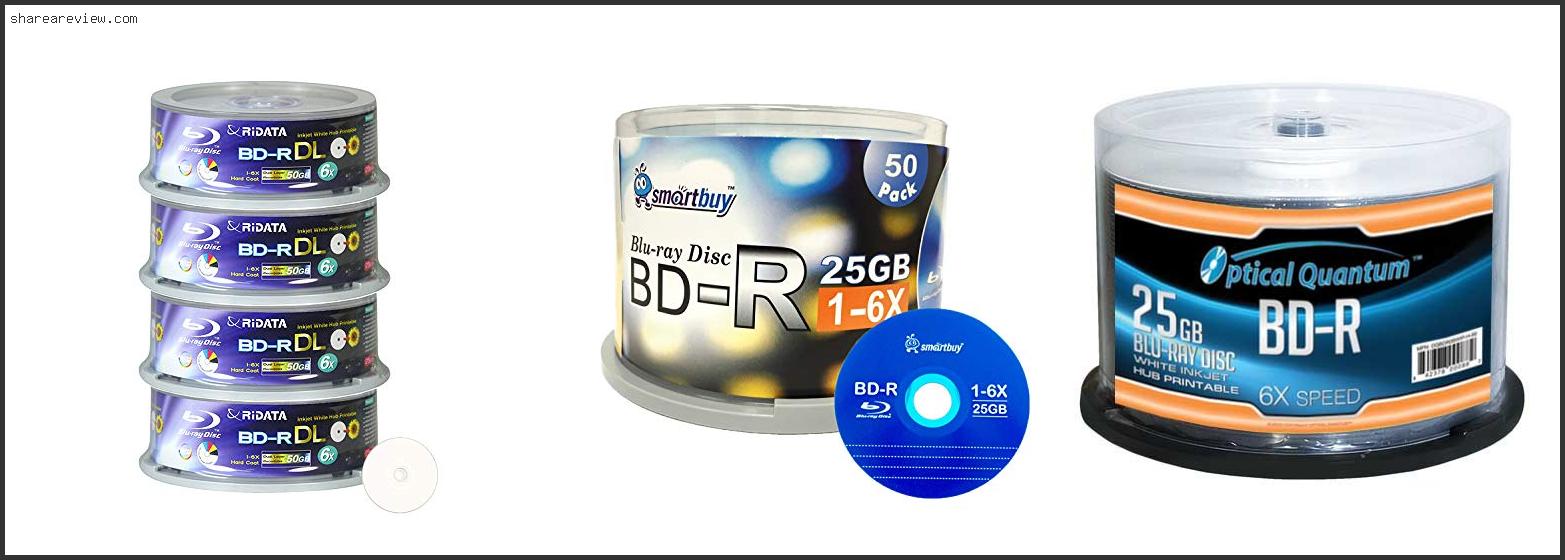 Top 10 Best Blu Ray Recordable Discs Reviews & Buying Guide In 2022