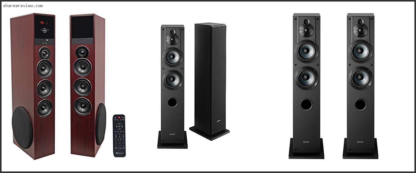 Top 10 Best Powered Floor Standing Speakers Reviews & Buying Guide In 2022