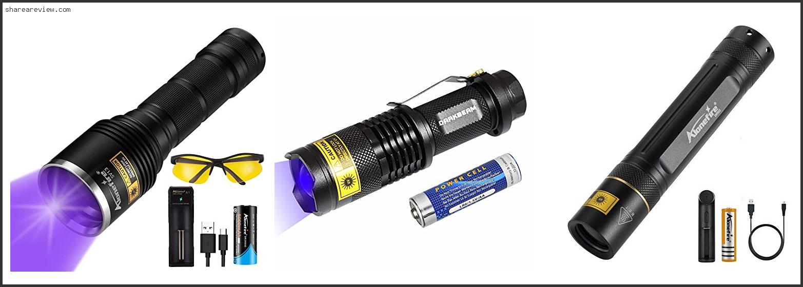 Top 10 Best 365nm Uv Flashlight Reviews & Buying Guide In 2022