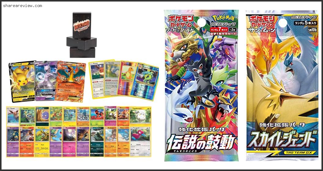 Top 10 Best Japanese Pokemon Packs Reviews & Buying Guide In 2022