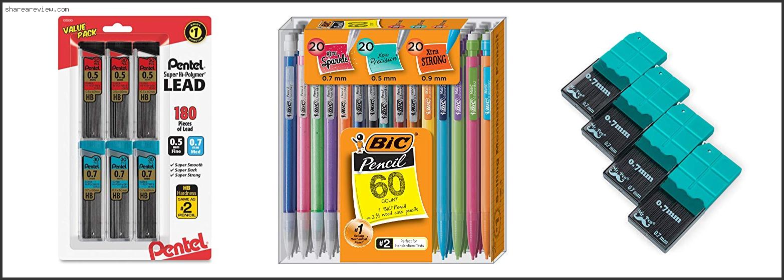 Top 10 Best Mechanical Pencil Lead Refill Reviews & Buying Guide In 2022