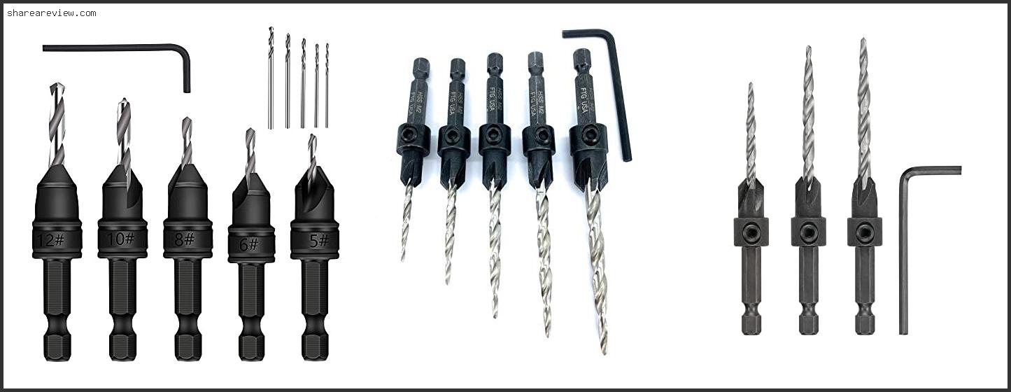 Top 10 Best Countersink Bit For Wood Reviews & Buying Guide In 2022