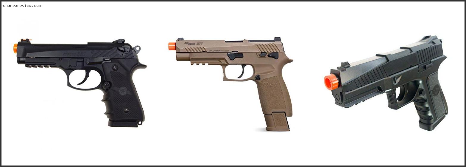 Top 10 Best Blowback Airsoft Pistol Reviews & Buying Guide In 2022