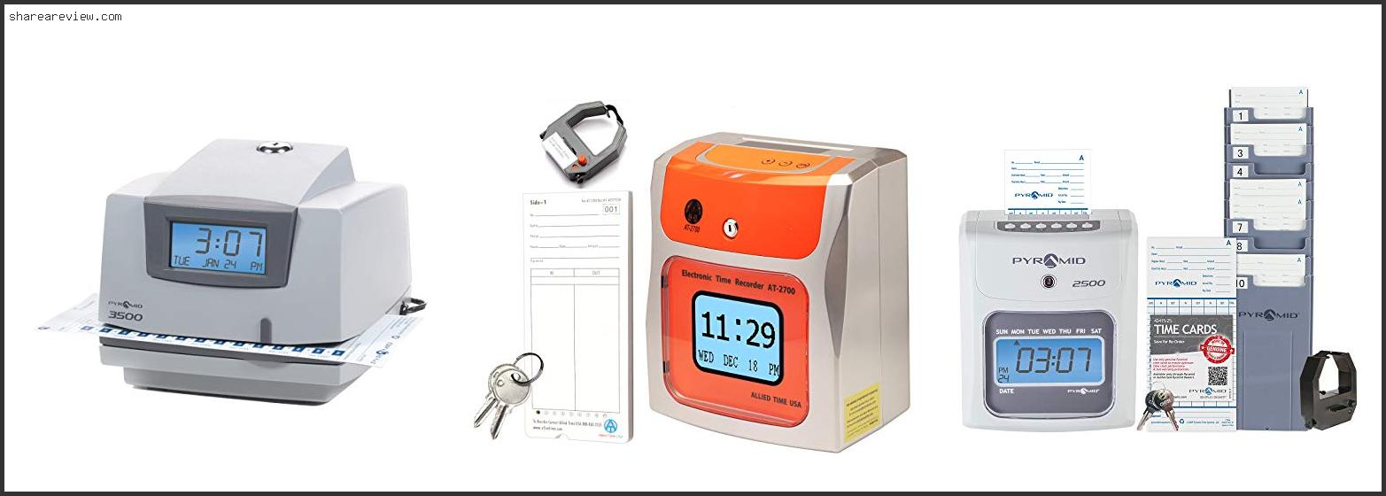 Top 10 Best Biometric Time Clock For Small Business Reviews & Buying Guide In 2022