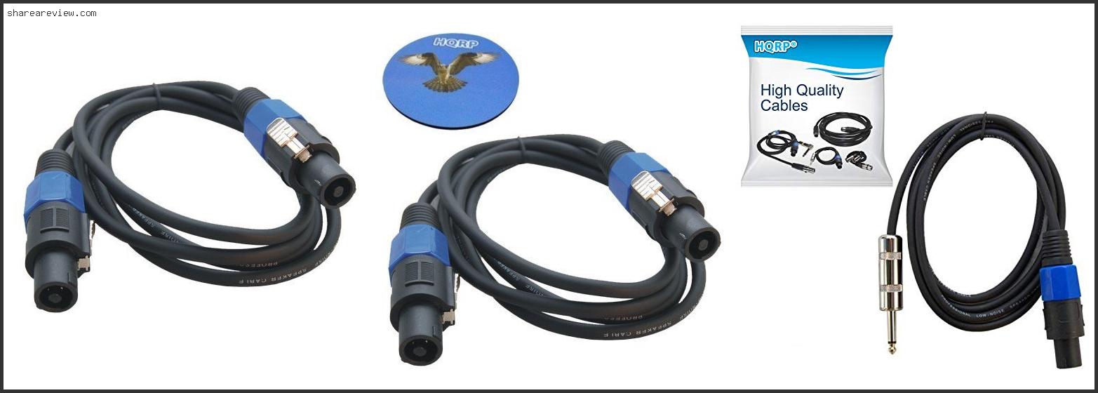 Top 10 Best Speakon Cable For Bass Amp Reviews & Buying Guide In 2022