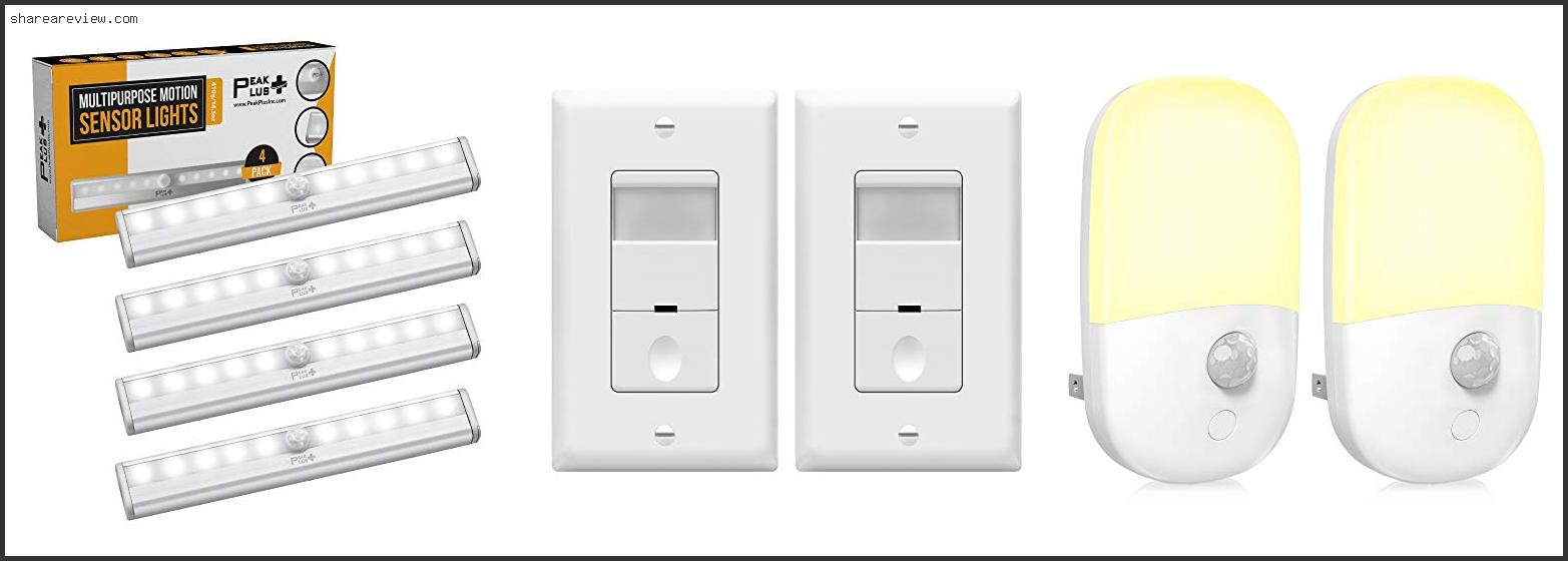 Top 10 Best Motion Sensor Light For Bathroom Reviews & Buying Guide In