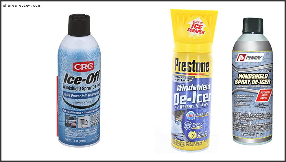 Top 10 Best De Icer Spray For Cars Reviews & Buying Guide In 2022