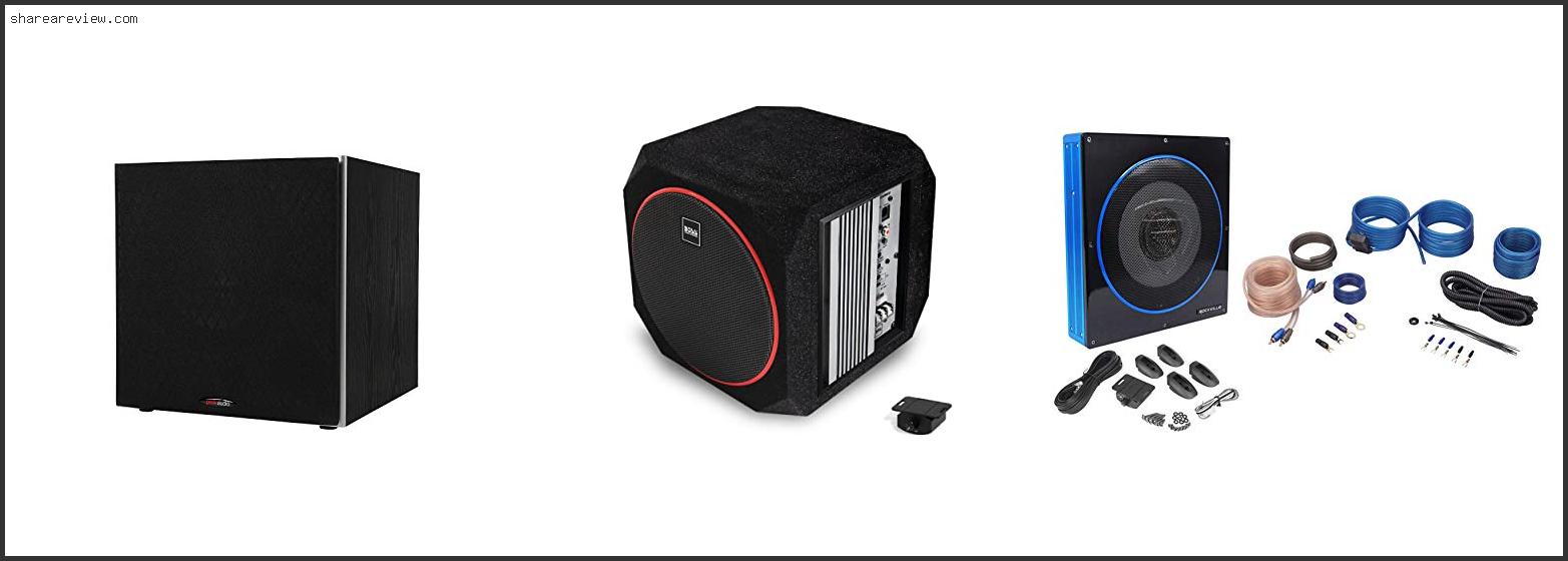 Top 10 Best Marine Subwoofer With Built In Amp Reviews & Buying Guide In 2022