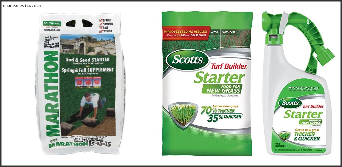 Top 10 Best Starter Fertilizer For Grass Seed Reviews & Buying Guide In 2022