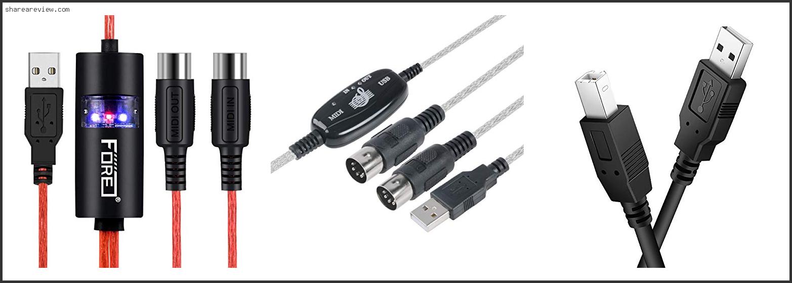 Top 10 Best Midi To Usb Cable Reviews & Buying Guide In 2022