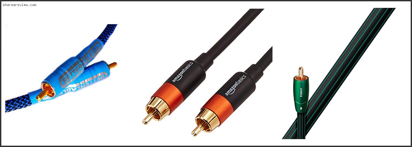 Top 10 Best Audiophile Digital Coaxial Cable Reviews & Buying Guide In 2022