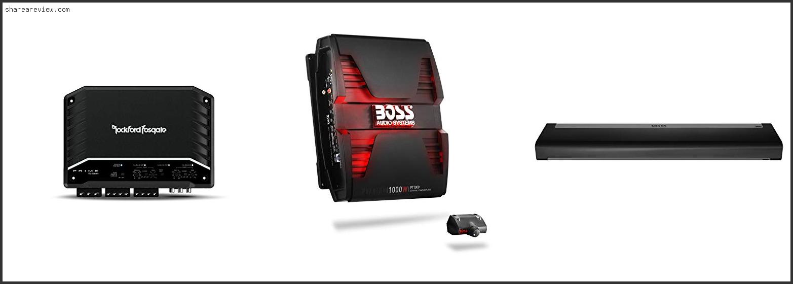 Top 10 Best Multi Channel Car Amplifier Reviews & Buying Guide In 2022