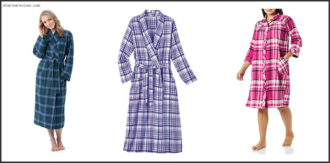 Top 10 Best Womens Flannel Robe Reviews & Buying Guide In 2022