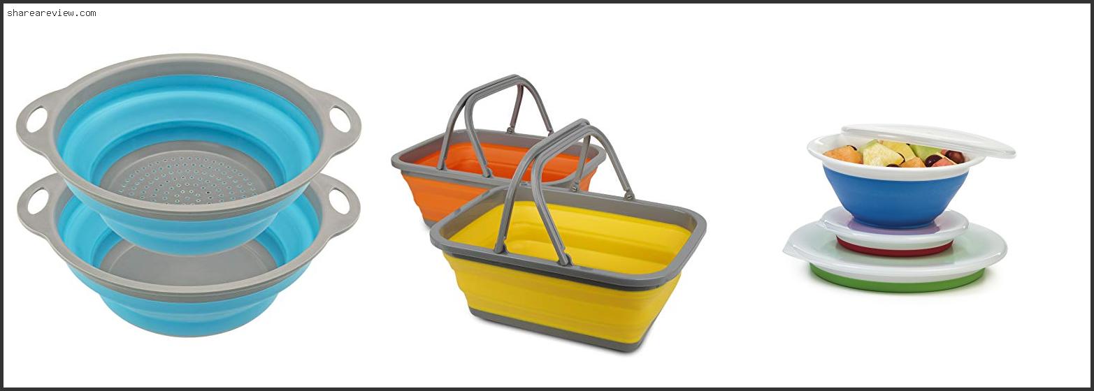 Top 10 Best Collapsible Bowls For Camping Reviews & Buying Guide In 2022