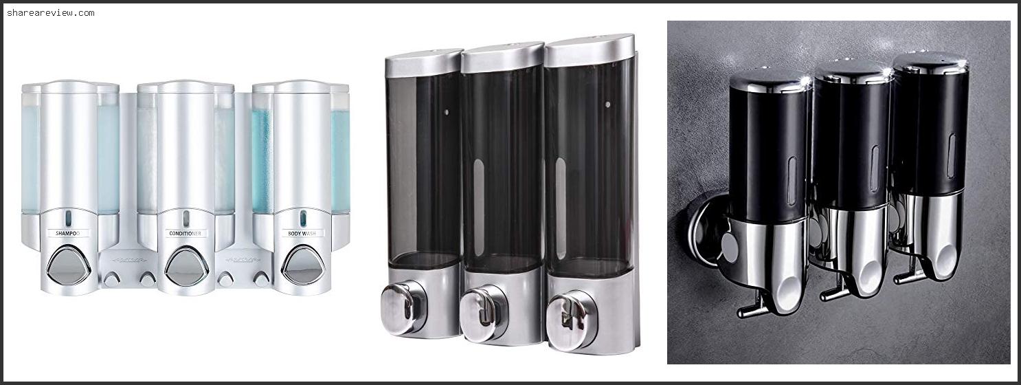 Top 10 Best Wall Mounted Shower Gel Dispenser Reviews & Buying Guide In 2022 To