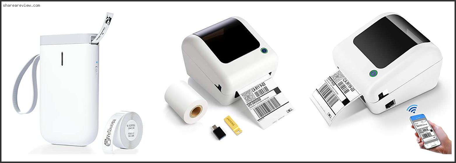 Top 10 Best Bluetooth Label Maker Reviews & Buying Guide In 2022