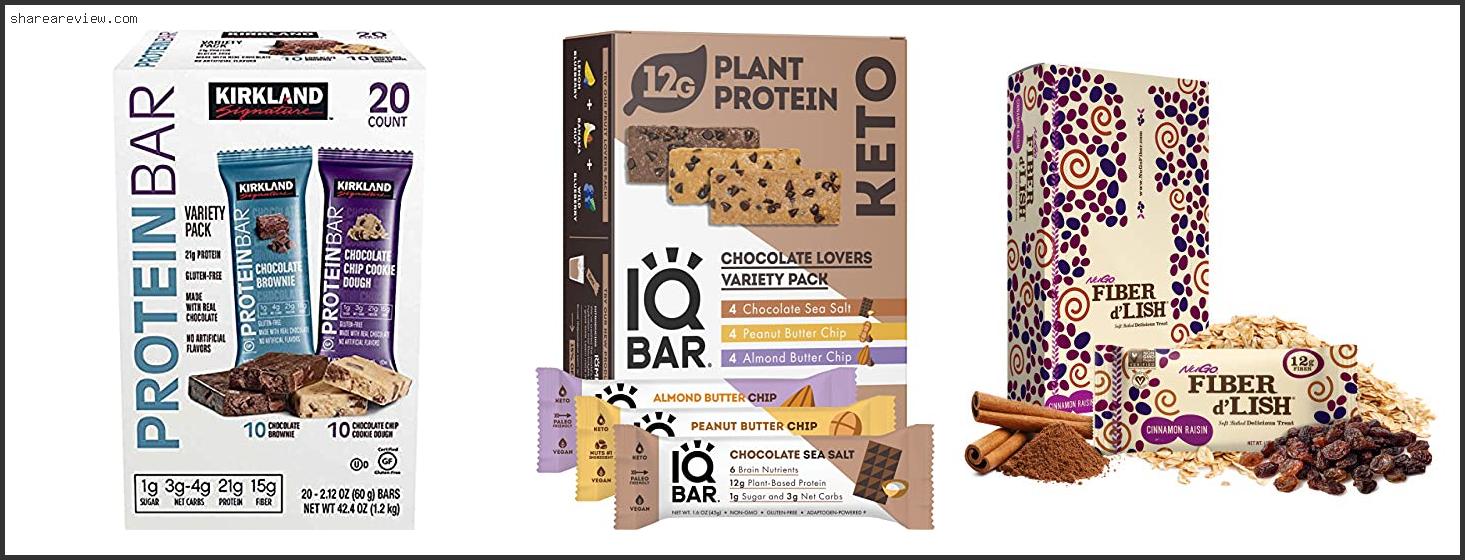 Top 10 Best High Fiber Protein Bars Reviews & Buying Guide In 2022