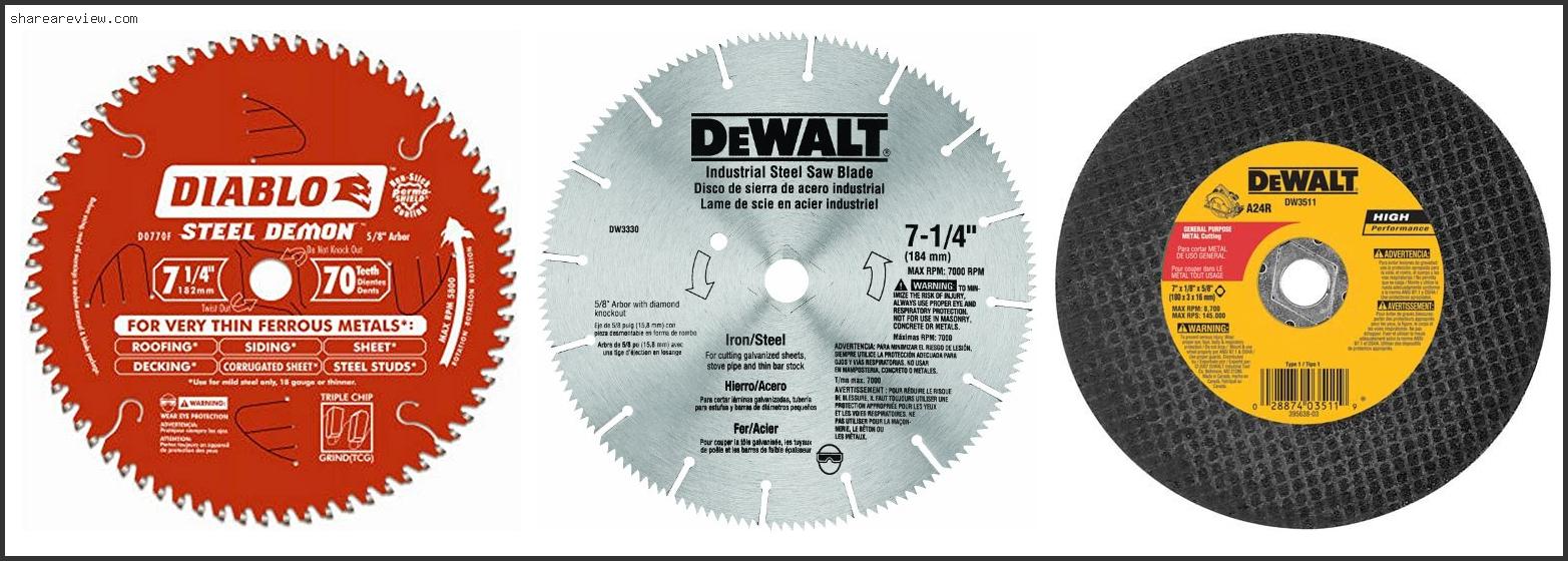 Top 10 Best Metal Cutting Circular Saw Blade Reviews & Buying Guide In 2022