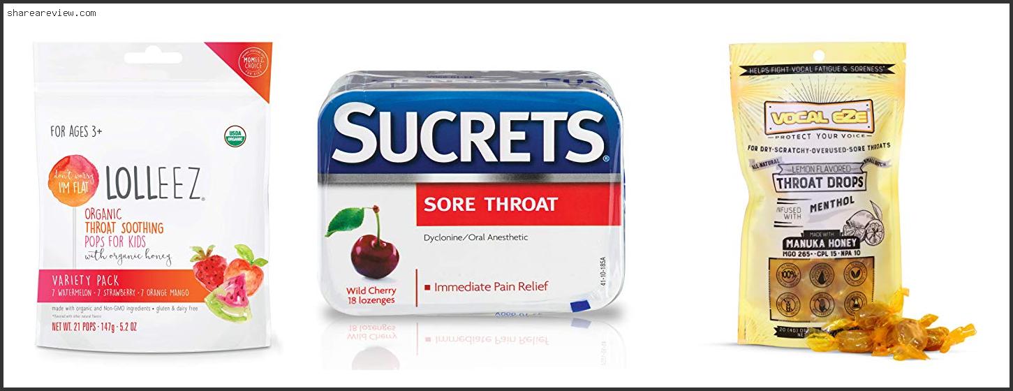 Top 10 Best Tasting Sore Throat Lozenges Reviews & Buying Guide In 2022