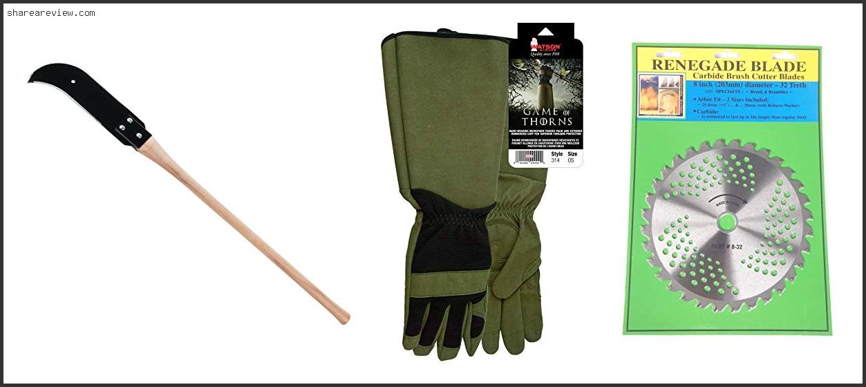 Top 10 Best Tool For Clearing Blackberry Bushes Reviews & Buying Guide