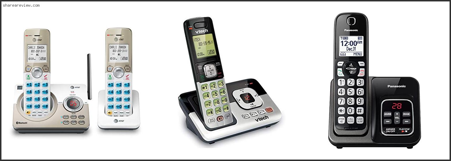 Top 10 Best Cordless Phone With Answering Machine Reviews & Buying Guide In 2022