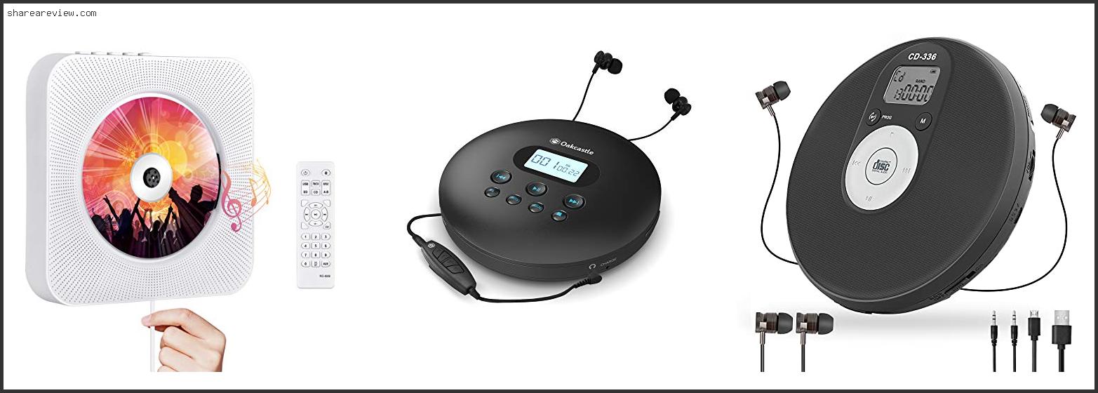 Top 10 Best Portable Cd Players With Bluetooth Reviews & Buying Guide In 2022