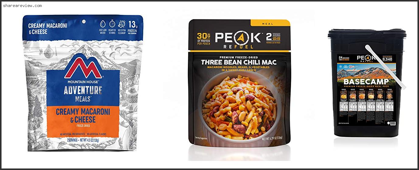 Top 10 Best Vegetarian Freeze Dried Meals Reviews & Buying Guide In 2022