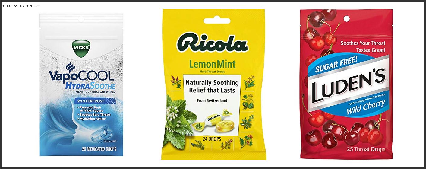 Top 10 Best Cough Drops For Sore Throat Reviews & Buying Guide In 2022
