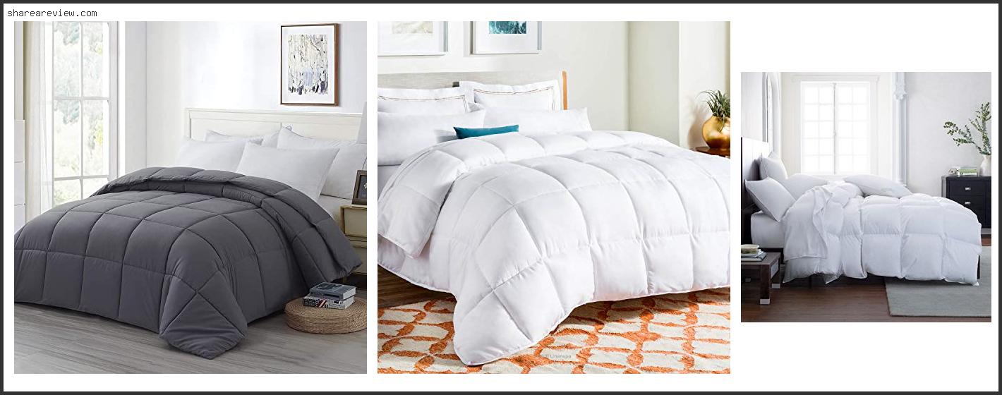 Top 10 Best All Season Down Alternative Comforter Reviews & Buying