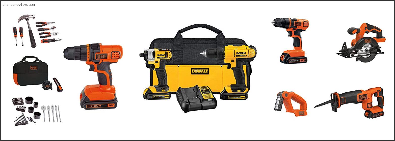 Top 10 Best Cordless Tool Set Reviews & Buying Guide In 2022