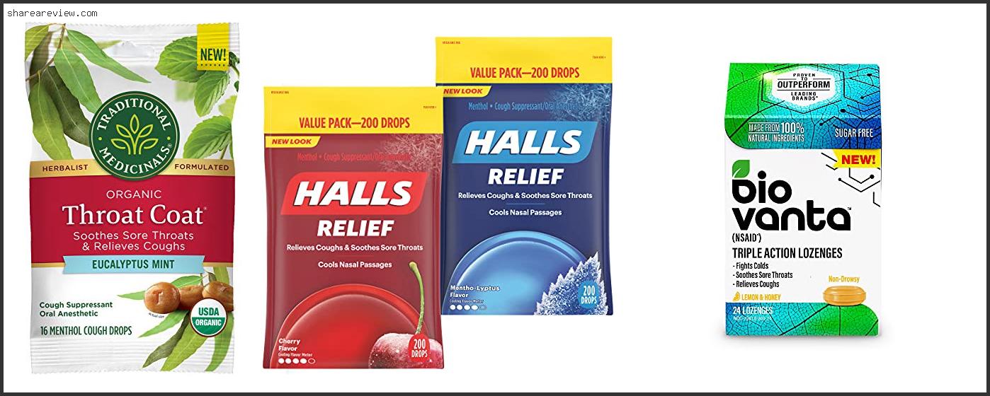 Top 10 Best Cough Drops For Cold Reviews & Buying Guide In 2022