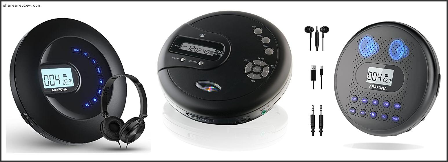 Top 10 Best Anti Skip Portable Cd Player Reviews & Buying Guide In 2022