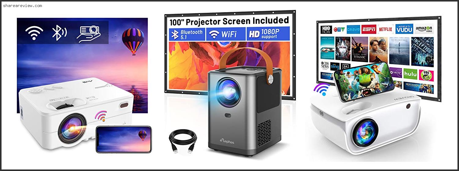 Top 10 Best Mini Projector With Wifi And Bluetooth Reviews & Buying Guide In 2022