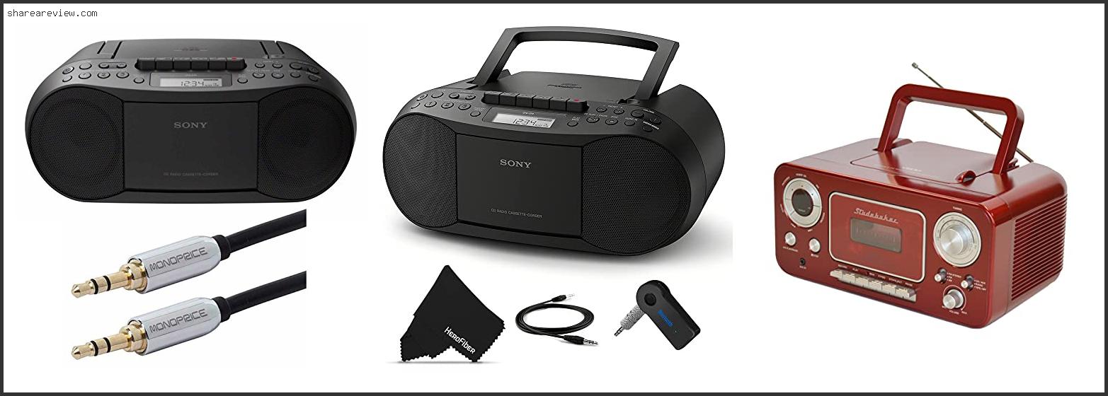 Top 10 Best Cd Cassette Player Reviews & Buying Guide In 2022