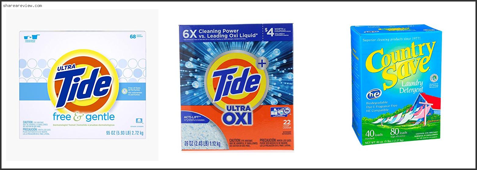 Top 10 Best He Powder Laundry Detergent Reviews & Buying Guide In 2022