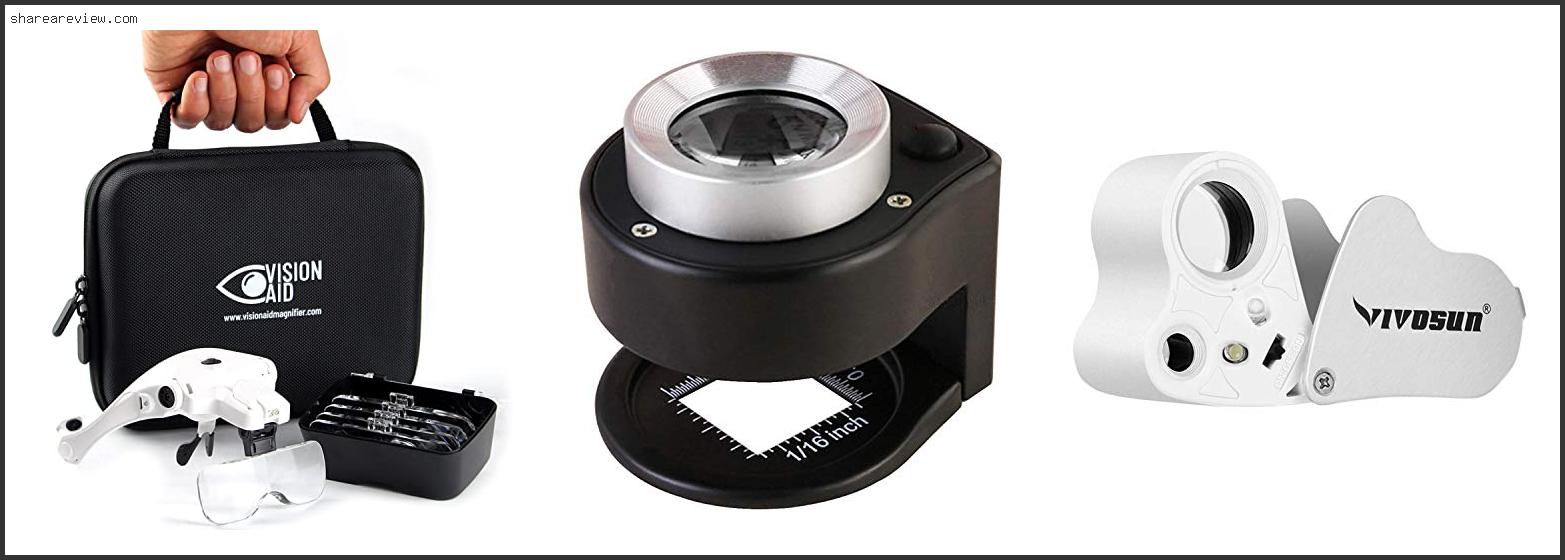 Top 10 Best Magnifying Glass To Look At Coins Reviews & Buying Guide In 2022 To