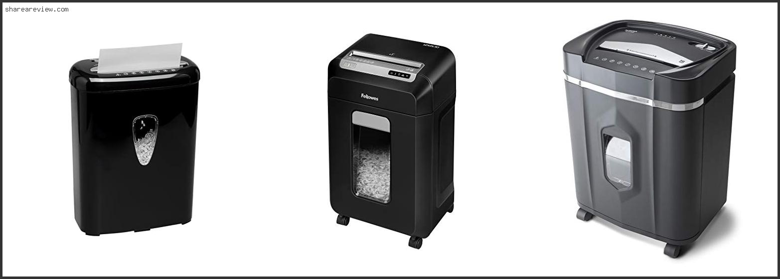 Top 10 Best Micro Cut Paper Shredder Reviews & Buying Guide In 2022